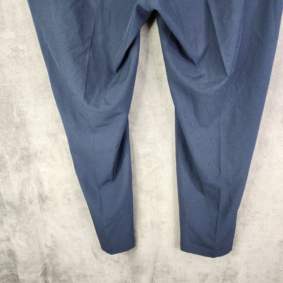 Mens Blue Greg Norman Dress Pants Straight Chino Golf Flat Front Size 40X30 - Picture 7 of 12